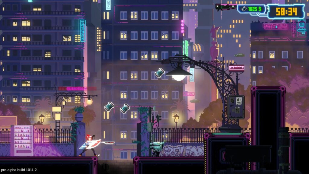 UNITY. Arcade Cyberpunk.
