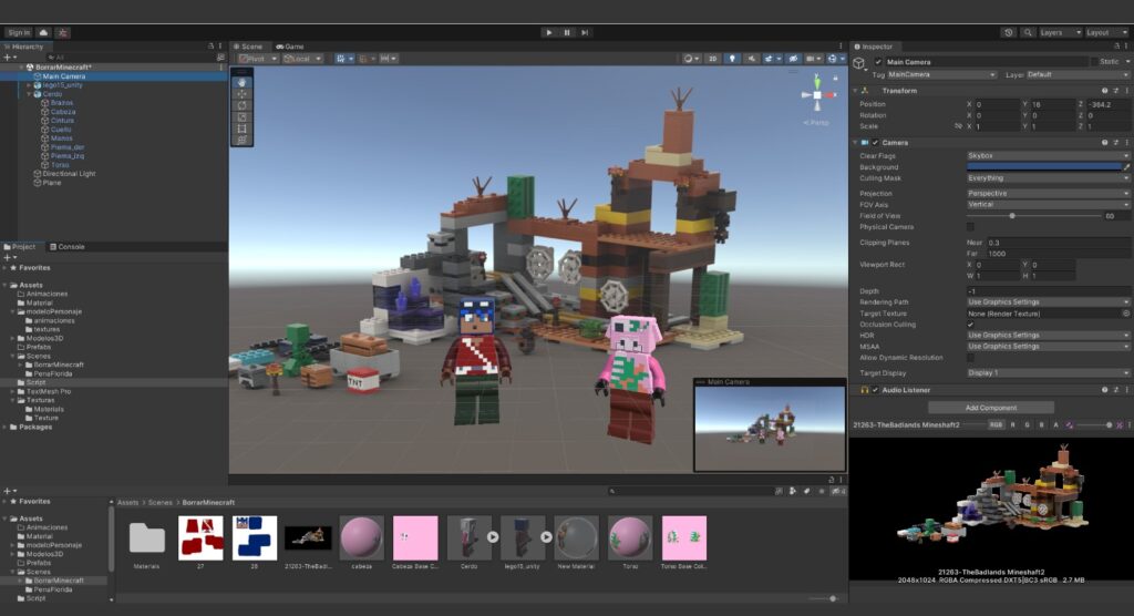 PROGRAMACIÓN UNITY Y EDICIÓN DE VÍDEO