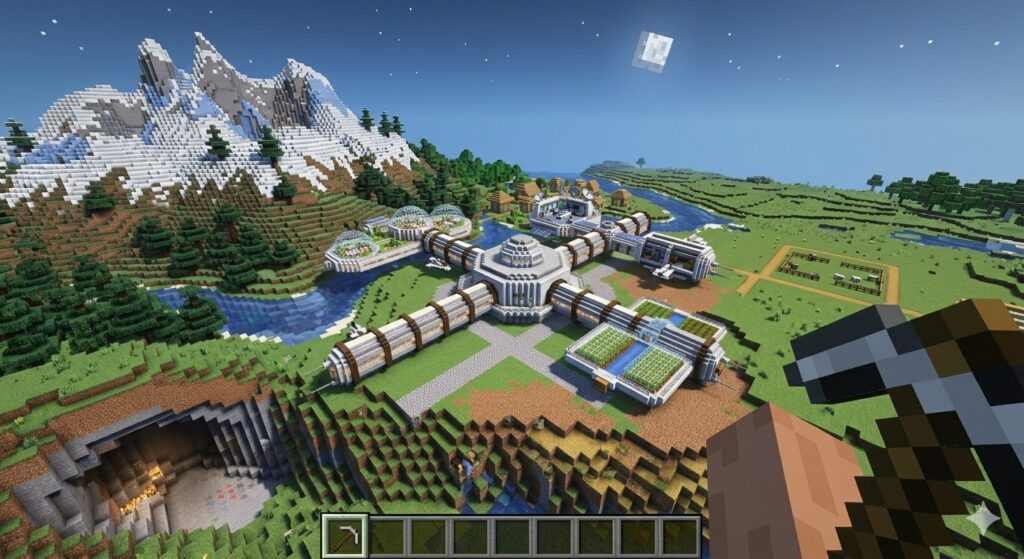MINECRAFT: BASE ESPACIAL AMONG US